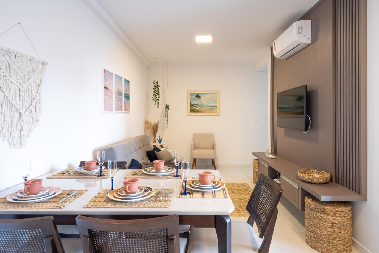Apartamentos Completos A 15Min Beto Carreiro Com Wi-Fi Churrasqueira Em Condominio Com Piscina Portaria 24H Ideal Para Familia Piçarras Dış mekan fotoğraf