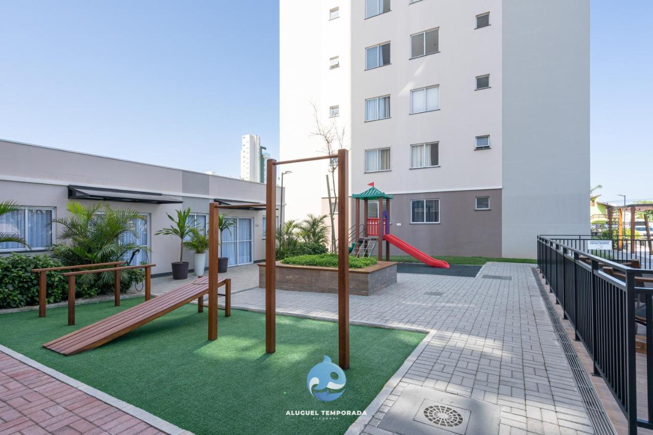 Apartamentos Completos A 15Min Beto Carreiro Com Wi-Fi Churrasqueira Em Condominio Com Piscina Portaria 24H Ideal Para Familia Piçarras Dış mekan fotoğraf